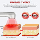 Kırmızı Işık Terapi Cihazı Kablosuz LED Yakın Kızılötesi Uçuk ve Canker Boğaz Işık Terapisi Ağrı Giderme Cilt Bakımı Güzellik Değnek