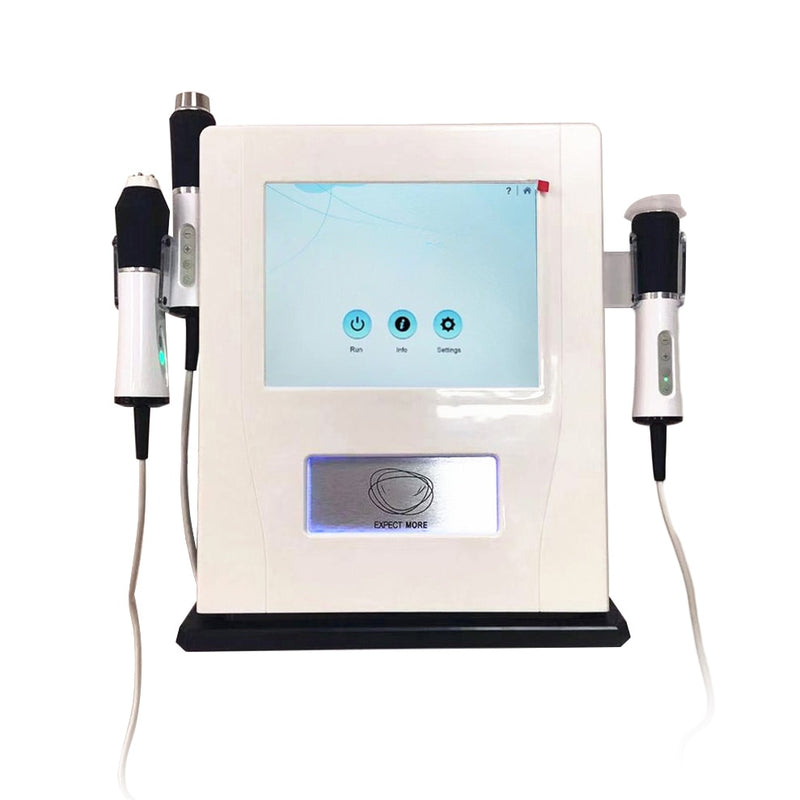 3 em 1 CO2 Nano Bubbles Technology Oxygen Facial Machine Face Lifting Skin Rejuvenescimento Skin Tightening Spa Salão de Beleza Uso