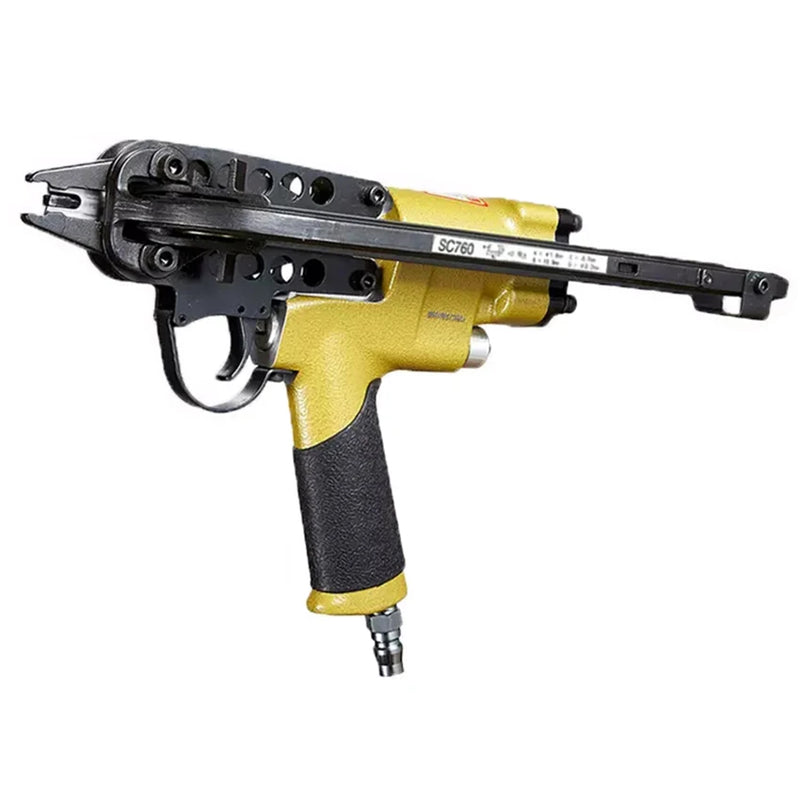 Sc760c pistola pneumática de anel em c, pistola de ar para unhas, alicate de anel c, ferramenta para máquina tipo c de ar, pistola pneumática de unhas
