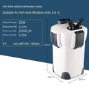 SUNSUN fisktank cylinder filterhink HW302 303A 303B 304A 304B externt filter akvarium bakteriedödande lampa rent vatten alger