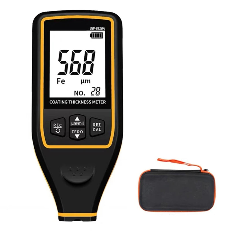 Sw-6310a Digital Paint Coating Thickness Gauge Handheld 0-1700um Auto ...