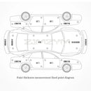 SW-6310A Calibro di spessore del rivestimento di vernice digitale palmare 0-1700um Calibro di spessore della vernice automatico FE/NFE Tester di spessore della pellicola di vernice