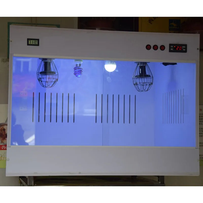 Veteriner Ekipmanları Profesyonel Yavru Kuluçka Köpek Kuluçka Makinesi Pet Oksijen Kaynağı Termostatik Kuluçka Makinesi