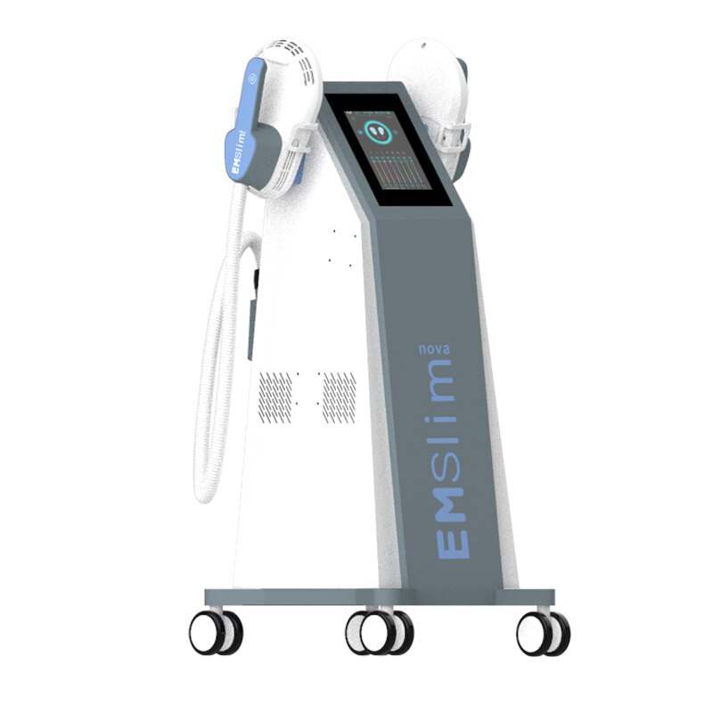 Emslim Neo Sculpting Muscle Lose Weight Fat Burner Device Pelvic Floor 2 And 4 Handle Ems Muscle Building Stimulator  Machine