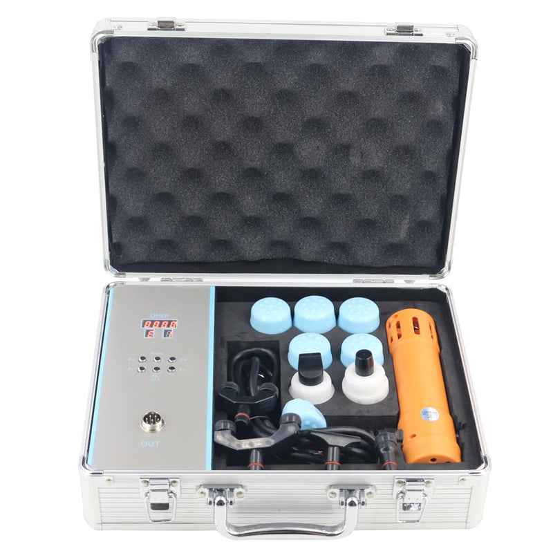 Shockwave Chiropractic Adjusting Tool 2 in 1 Massager ED Treatment Pain Relief Body Relax Muscle New Shock Wave Therapy Machine