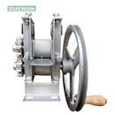 Máquina de camadas de talhadeira de tira de bambu pequena Máquina de separação de tira de bambu Máquina manual de quebra de tira