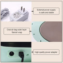 Dispositivo de tracción Lumbar eléctrico inteligente, masajeador de cintura, camilla de espalda inflada, masaje de vibración, calor, alivio del dolor de ciática