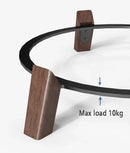 Harman Kardon Aura Studio 3 4 için Stand Tutucu Ses Tabanı Hoparlör Masaüstü Metal Braket katı ahşap Amortisör Raf