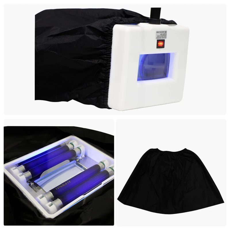 UV Analizörü Ahşap Lamba Yüz Cilt Testi Muayene Büyütücü Değerleme Grilik Tinea Makinesi Güzellik SPA Salonu Ekipmanları