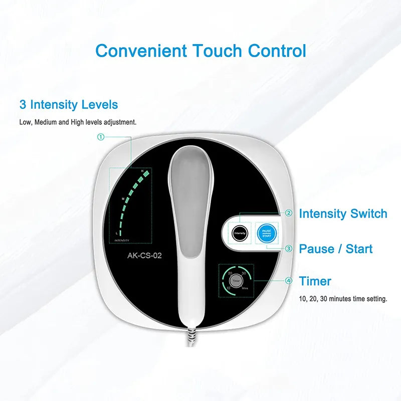 Ultrasound Physiotherapy Massage Device 1MHz Intensity for Muscle & Joints Pain Relief No-Drug Ultrasonic Instrument Machine