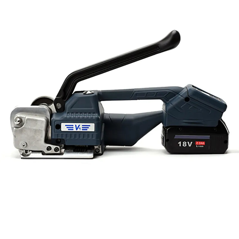 V1 Elektrische Omsnoeringsmachine 13-16mm PP PET Band Verpakkingsmachine Spanning 3500N Digitale Display Draagbare Wikkelen tool