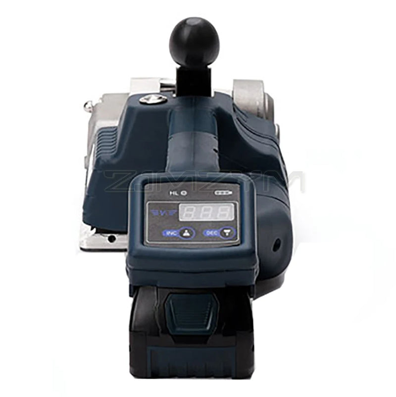 Mesin Pengikat Elektrik V1 13-16mm PP Mesin Pembungkus Tali PET Ketegangan 3500N Paparan Digital Alat Pembalut Mudah Alih