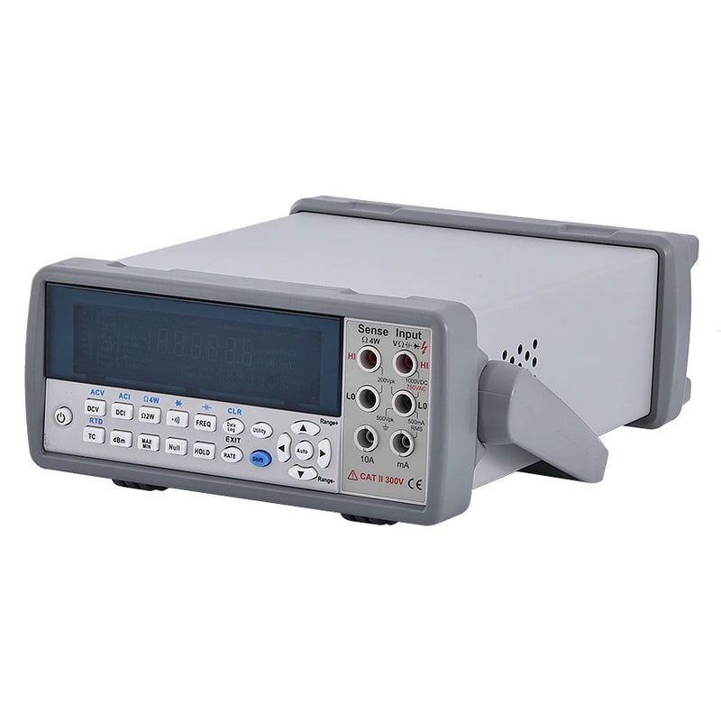Multímetro digital de mesa vc8246b, 4-1/2 bits, display vfd, autoranging, multímetro digital de bancada, 110v/220v, 20hz ~ 1khz