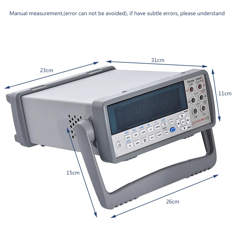 Labstyle Desktop Multimeter Vc8246b Desktop Digital Multimeter 4-1/2 Bit Vfd Display Autoranging ...