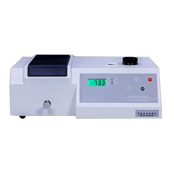 Sichtbares Spektrometer, Wellenlänge 330–1020 nm, Spektrophotometer-Tester, Desktop-Digitalanzeige-Photometer, 110 V/220 V, Modell 721