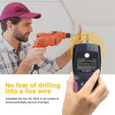WS120 Мультисканер для поиска шпилек переменного тока, деревянные кабели, провода, трекер глубины, сантехнический сканер подземных стен, ЖК-звуковой сигнал