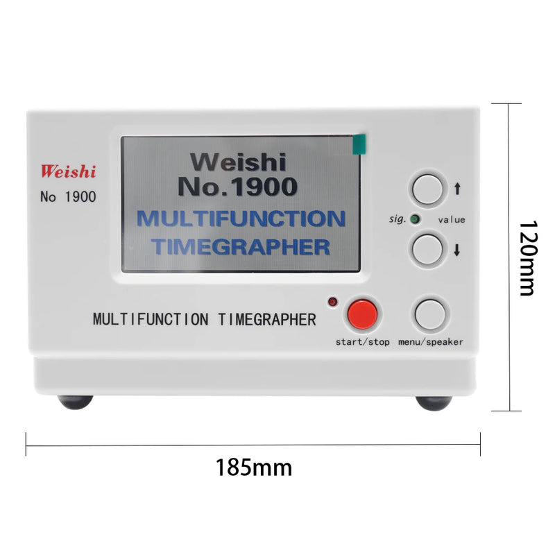 Weishi Mechanical Watch Timing Tester Magni Multifunzjoni Timegrapher NO. 1900/NO. 1000 Magni tat-Tajmer tal-Kalibrar Awtomatiku