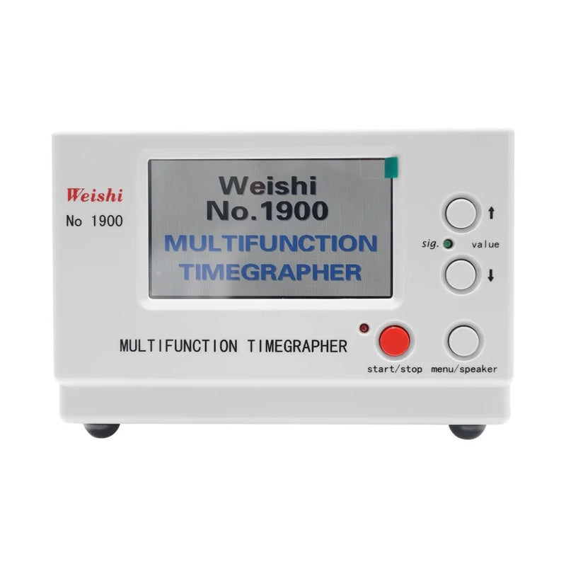 Weishi NO. 1900 Timegrapher Orologio meccanico Tester di sincronizzazione Macchina multifunzione con timer di calibrazione automatica