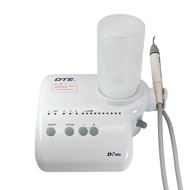 Picchio DTE D7 Dental Ultrasonic Scaler Irrigatore orale Rimozione tartaro Macchina automatica per la pulizia dell'approvvigionamento idrico