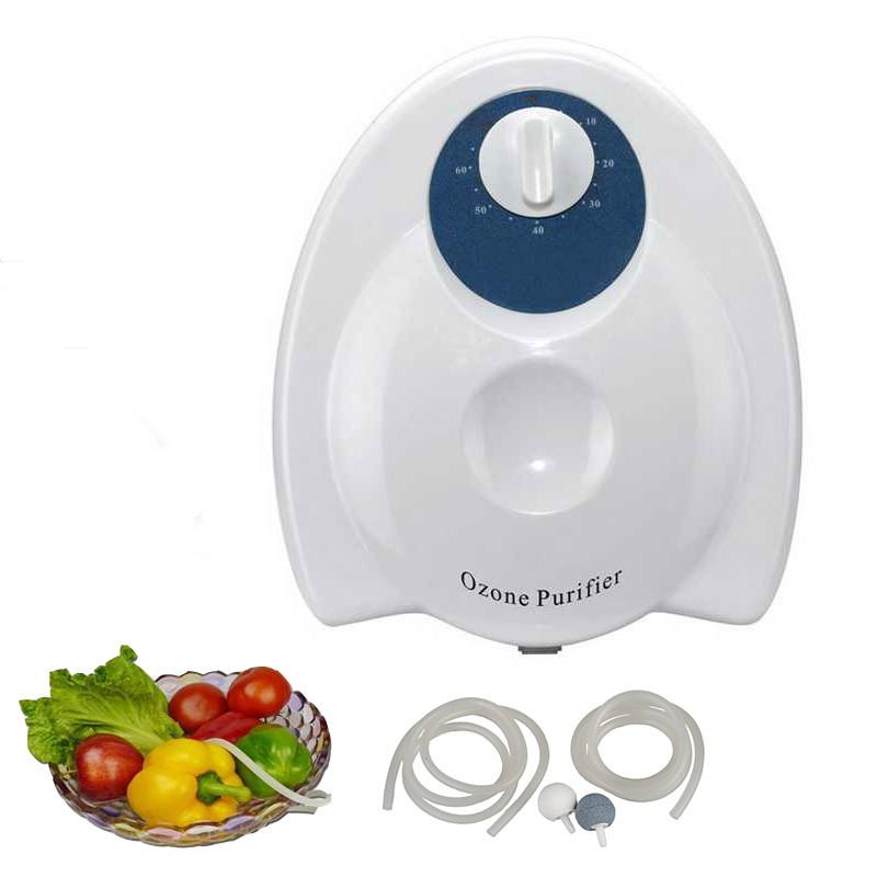 Portable 400mg/h 20W Fruit Food Ozone Generator Water Air Skin Sterilizer Ozone Purifier Ozonizer home Purification Massage