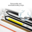 Tinton Life 220v / 110V побутові харчові вакуумні ущільнювачі Пакувальні машини Плівки плівки вакуумний пакувальник, включаючи 10шт-сумки безкоштовно