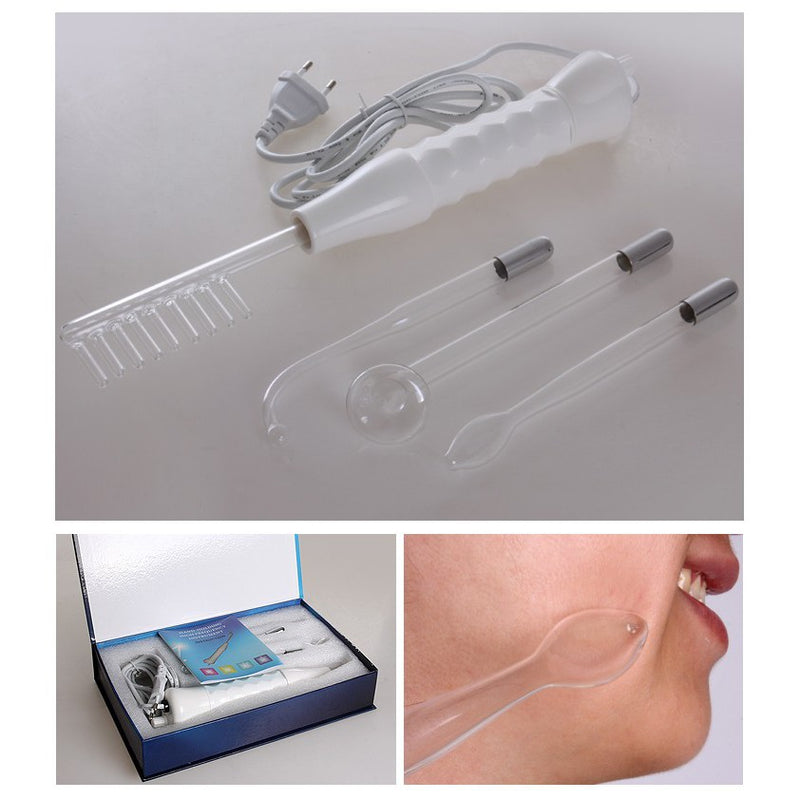 High Frequency Electrode Glass Tube Electrotherapy D'arsonval Skin Care Tool