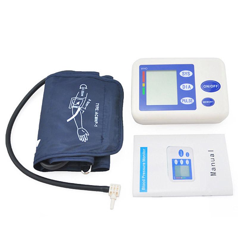Arm blood pressure pulse monitor health care monitors digital upper portable blood pressure monitor meters sphygmomanometer
