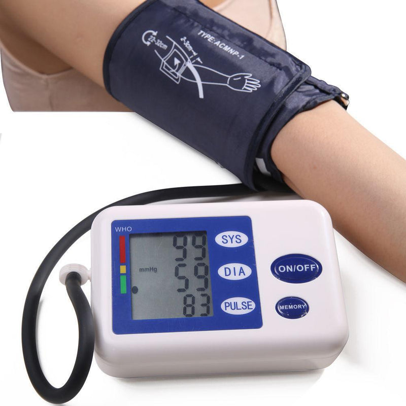 Arm blood pressure pulse monitor health care monitors digital upper portable blood pressure monitor meters sphygmomanometer