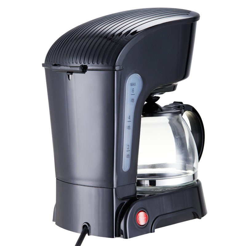 Automatic Espresso Electric Coffee Maker Black Drip Coffee Machine With Water Window High-quality cafe American 800w
