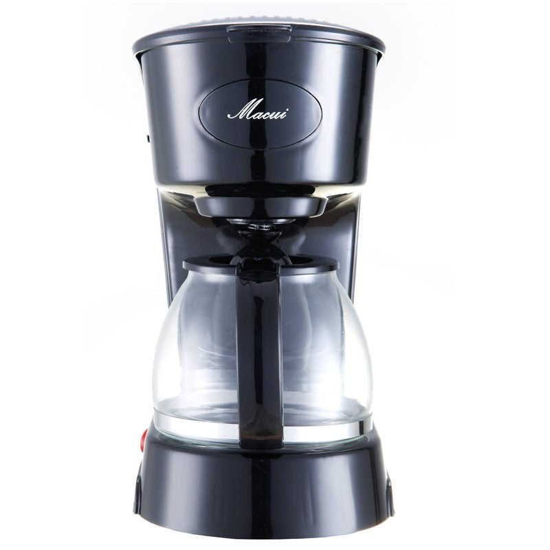Automatic Espresso Electric Coffee Maker Black Drip Coffee Machine With Water Window High-quality cafe American 800w