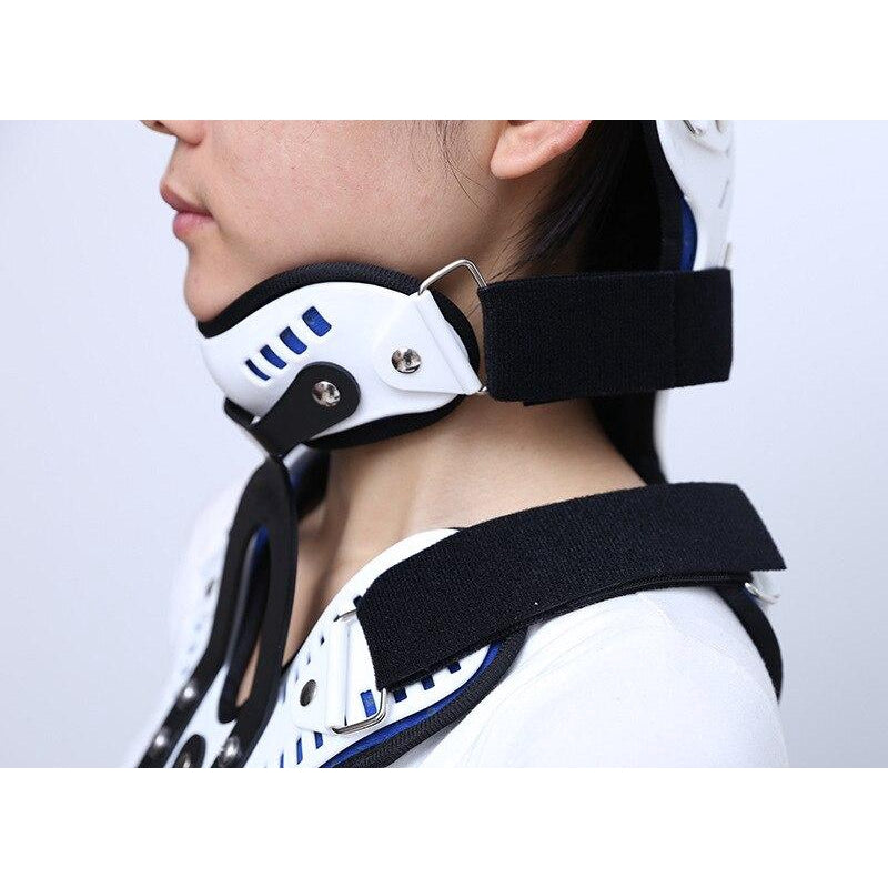 Medical Neck Support Orthosis Adjustable Cervical Collar Device Fixed