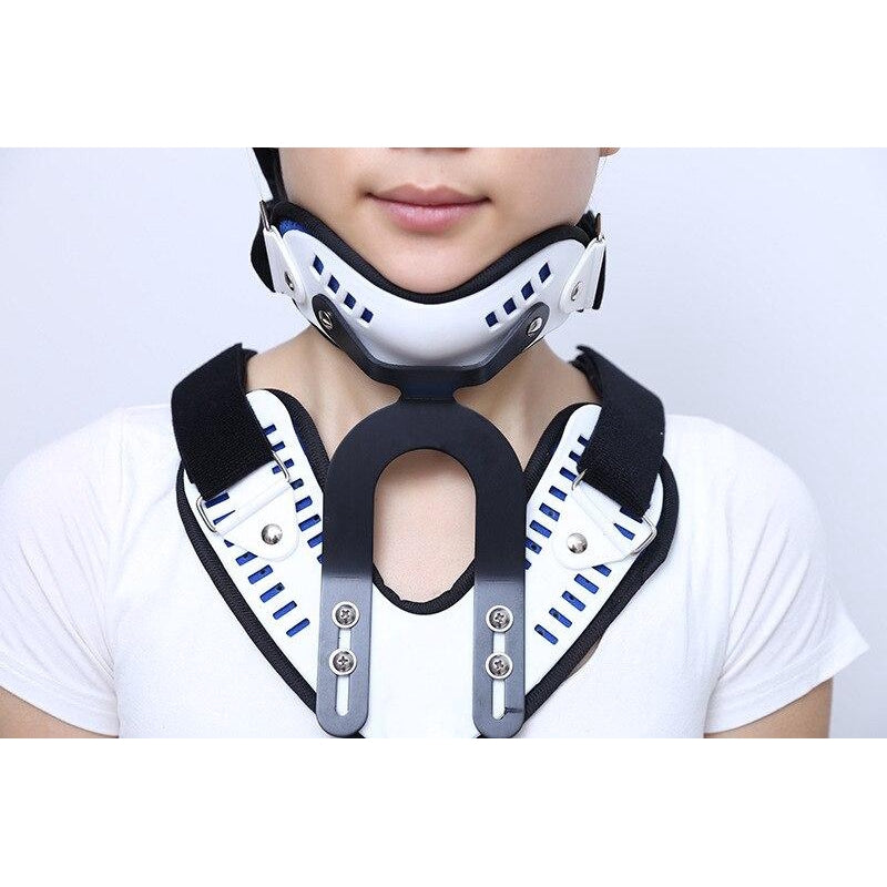 Medical Neck Support Orthosis Adjustable Cervical Collar Device Fixed