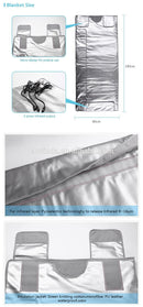 Beste Effect Warmtetherapie Lichaam Afslanken Gewichtsverlies Ver Infrarood Deken 3 Zones Gewicht Cellulitis Verliezen Sauna Warmte Lymfedrainage Deken