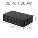 20/25/30/40/50/60 PORT Universele USB-oplader met snelle lading voor mobiele telefoon Studio's, zakelijke hallen, hotels, cafés, bars, kantoren, fabrieken Elke USB-oplaadapparaat 220V