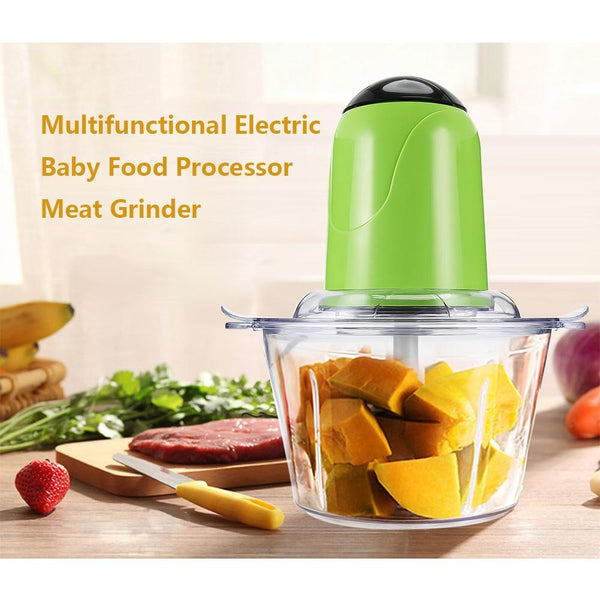 Multifunctional Household Electric Meat Grinder 4 stainless steel blades mincer grinder Home Food Processor Mixer Fruit Blender