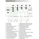 6 dalam 1 ultrasonik Massager Massager Frequency High Frequency Cleanser Galvanic Machine