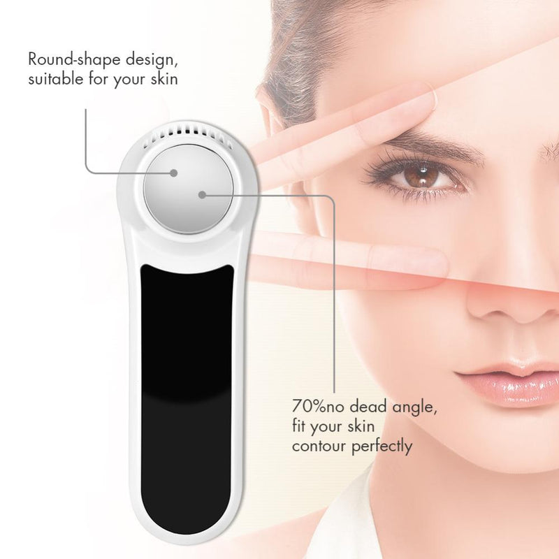 Ultrasonic Hot Cold Hammer Face Lifting Facial Massager Skin Care Face Lifting Wrinkle Acne Removal Beauty Skin Care Machine 6-45 degrees Celsius