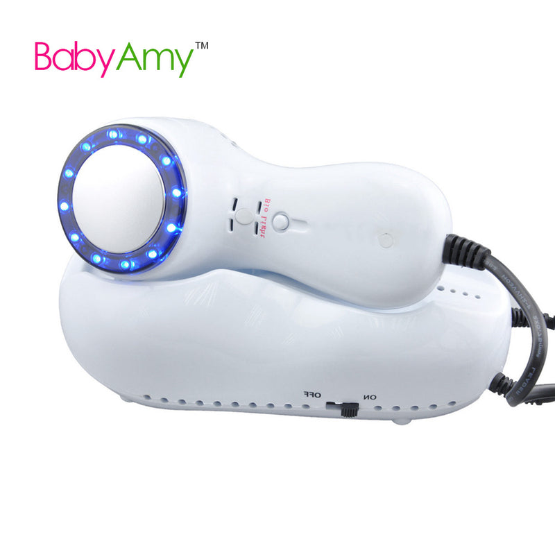 Hammer frio azul LED photon photon ativando pele spa salon terapia massageador encolher pores ferramentas de beleza