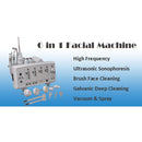 6 dalam 1 ultrasonik Massager Massager Frequency High Frequency Cleanser Galvanic Machine