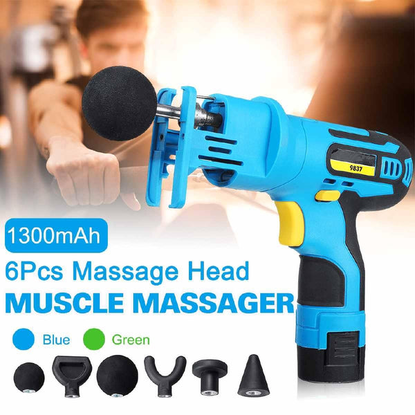 Hoogfrequente percussie massage gun handheld diepe spiermassager