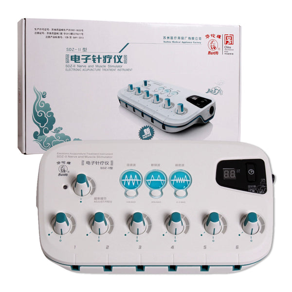 Hwato sdz-ii elektrisk akupunkturapparat Elektroakupunktur massageapparat SDZ-II elektroakupunktur nål muskelstimulator