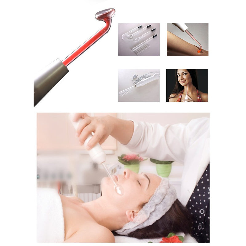 High Frequency Electrode Glass Tube Electrotherapy D'arsonval Skin Care Tool