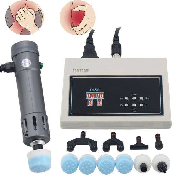 2 in 1 Extracorporeal Shockwave Therapy Machine for Erectile Dysfunction ED Treatment Pain Relief Shock Wave Chiropractic Gun