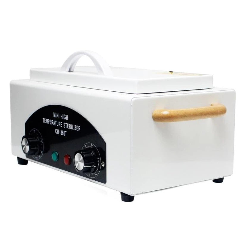 High Temperature Sterilizer For Nail Tools Hot Air Disinfection Stainless Steel