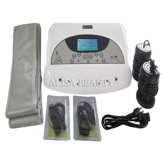 Hottest Health Care Negativeionic Foot Detox Machine Purificação do corpo Ion Detox Spa Massageador de pés UK EU US AU Plug 110V 220V