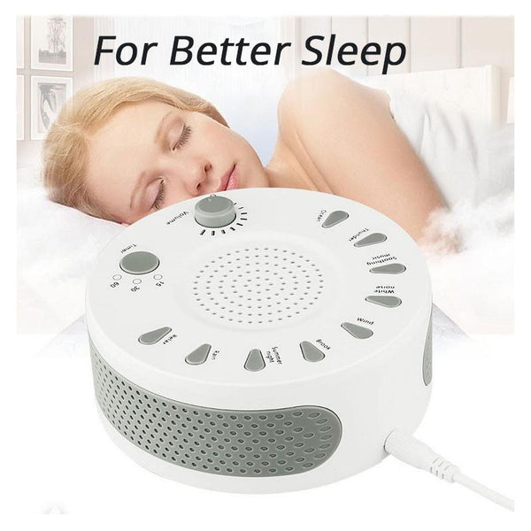 La macchina per il sonno con rumore bianco cura l'insonnia aiuta i succhietti per il sonno del bambino che dormono velocemente
