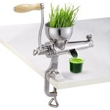 Alta Qualidade 304 Manual de Aço Inoxidável Wheatgrass Juicer, Saudável Wheat Grass Juicer, Seguro Material Não-Tóxico