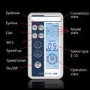 高品質の電動タトゥーペンマシンキット永久的なメイクアップアイブロウリップアイライン化粧多機能プロパネルコントロールセット