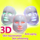 Home 3D PDT Photon LED Facial Mask Photon Led Skin Rejuvenation Skin Whitening And Acne Skin Care LED Mask In Facial Treatmen