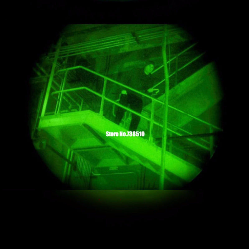 Infraröd Dark Night Vision IR monokulär kikare, teleskop 5X förstoring för nattjakt och fältspel